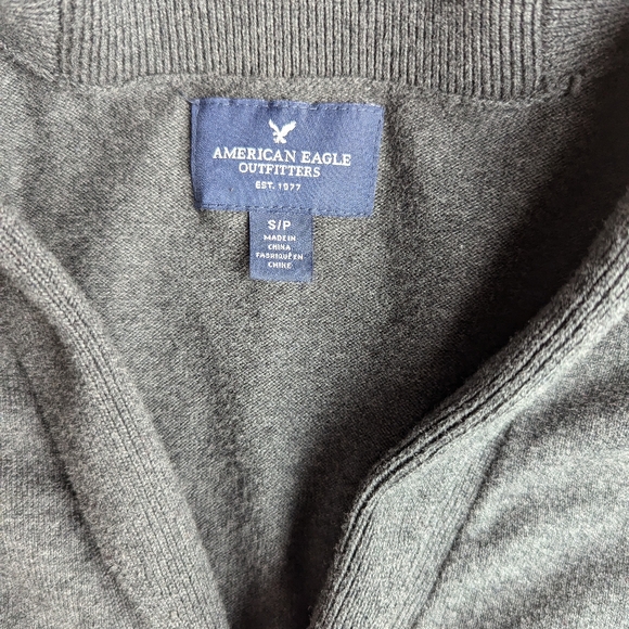 Men's American Eagle Cardigan - Picture 2 of 3